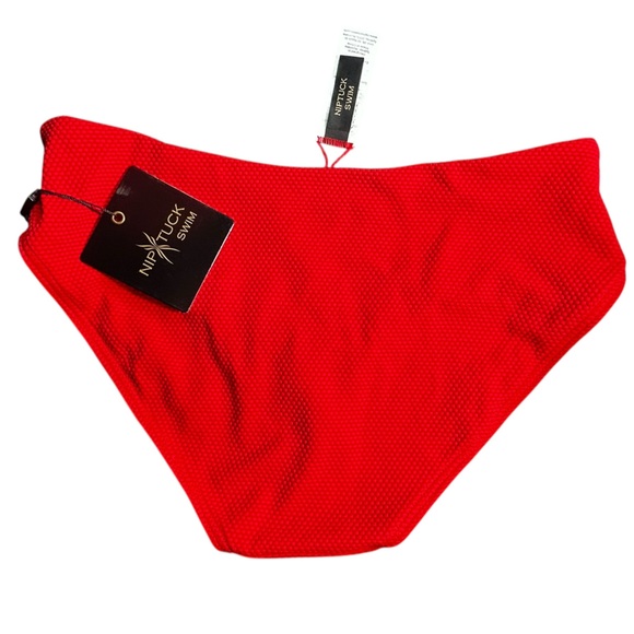 NIP TUCK RED must haves Louise bikini pants swim bottom size 6 NWT - Picture 4 of 7